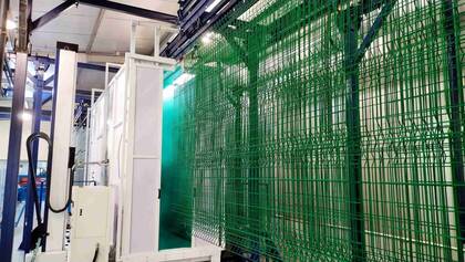 Линия порошково-полимерной окраски